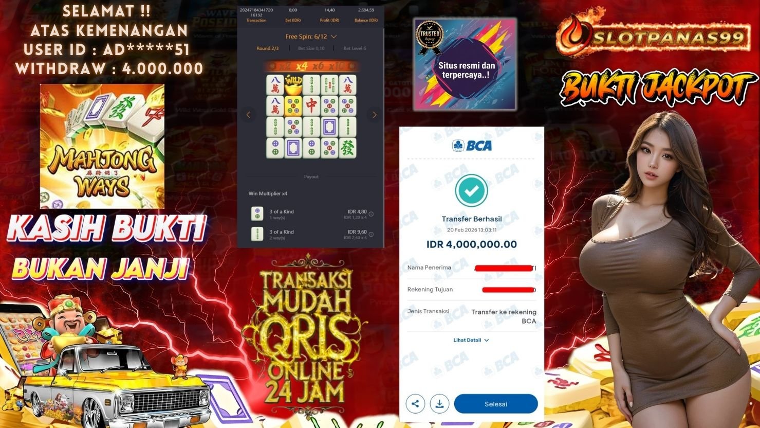SLOTPANAS99 JACKPOT SLOT MAHJONG WAYS